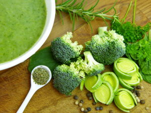 Purée de brocoli-pomme de terre